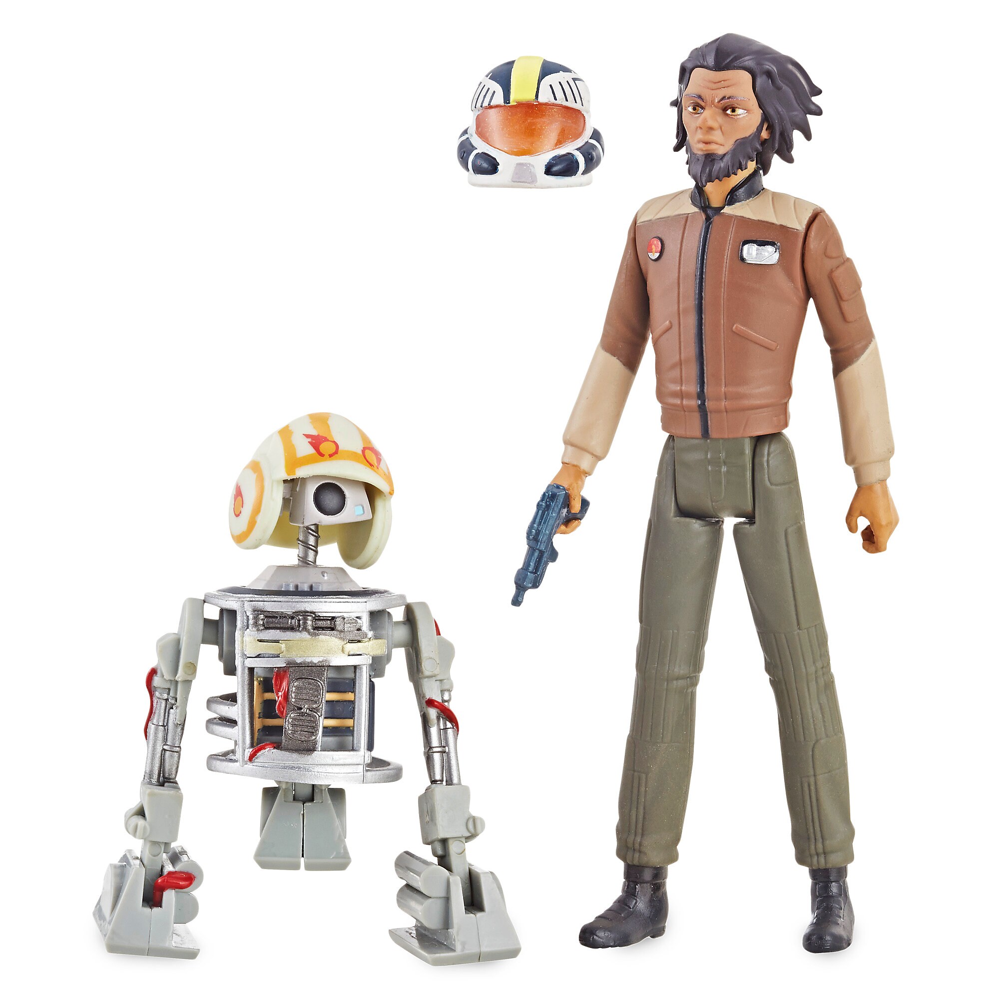 Jarek Yeager and Bucket (R1-J5) Action Figure Set - Star Wars: Resistance