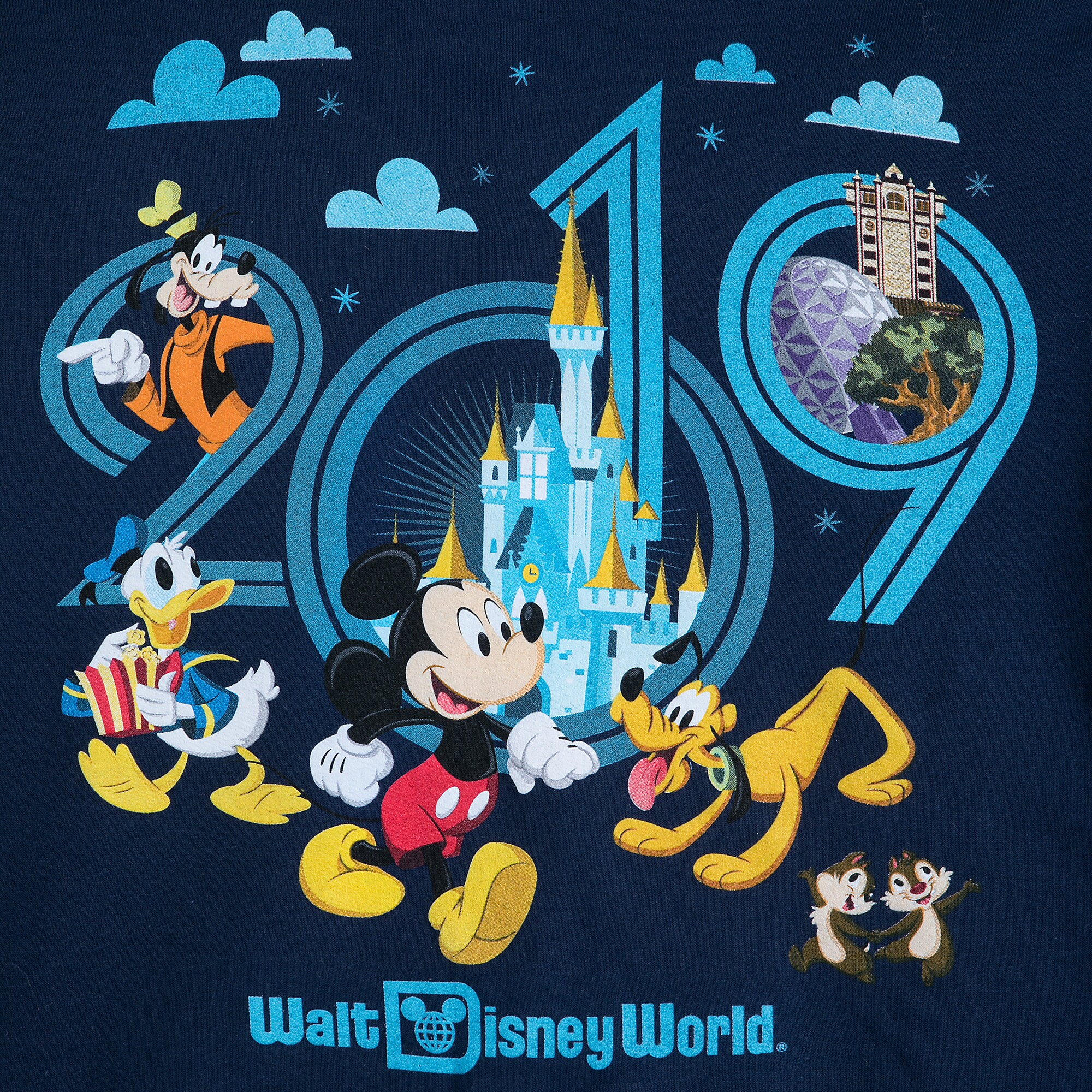 Mickey Mouse and Friends Hoodie for Adults - Walt Disney World 2019