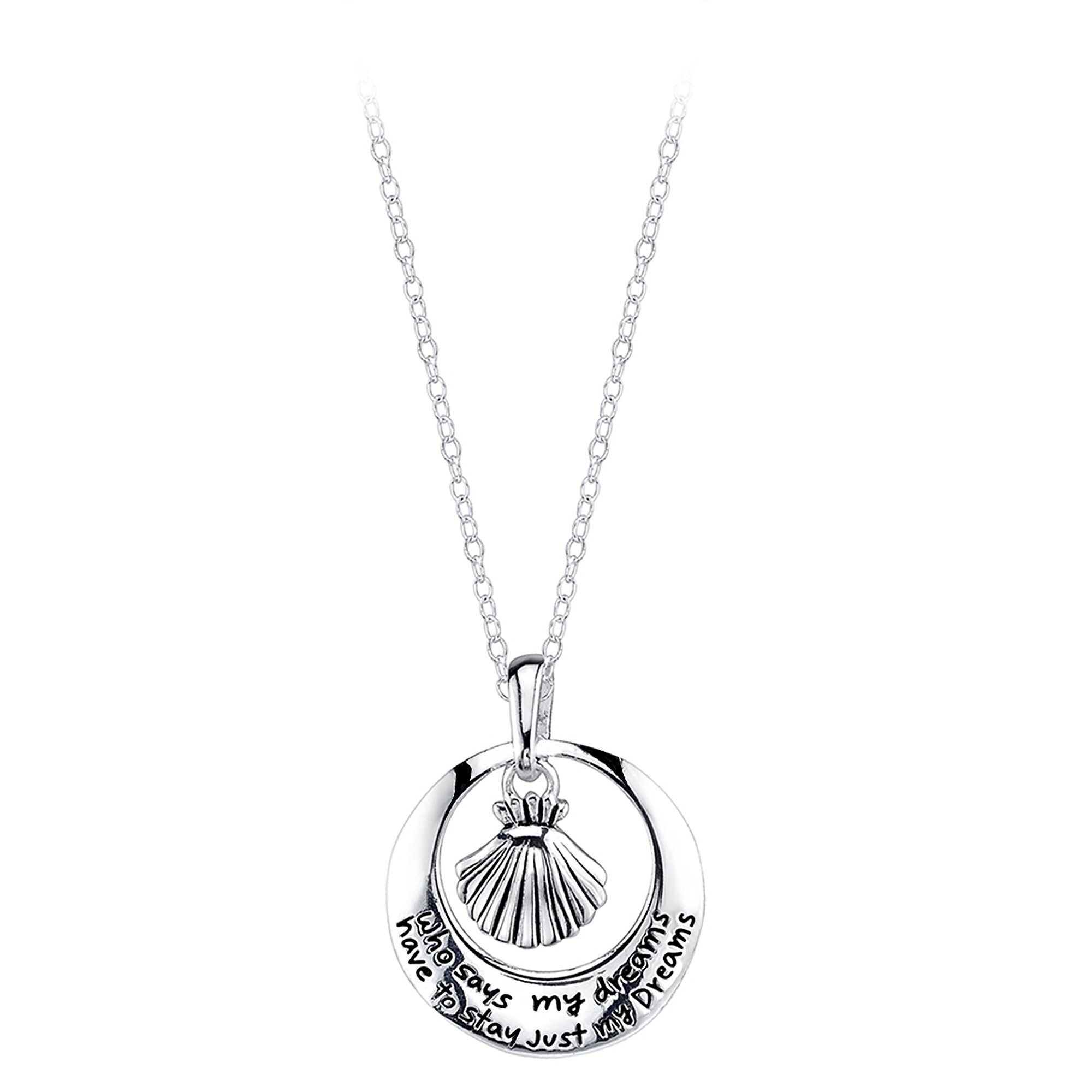 The Little Mermaid Shell Pendant Necklace