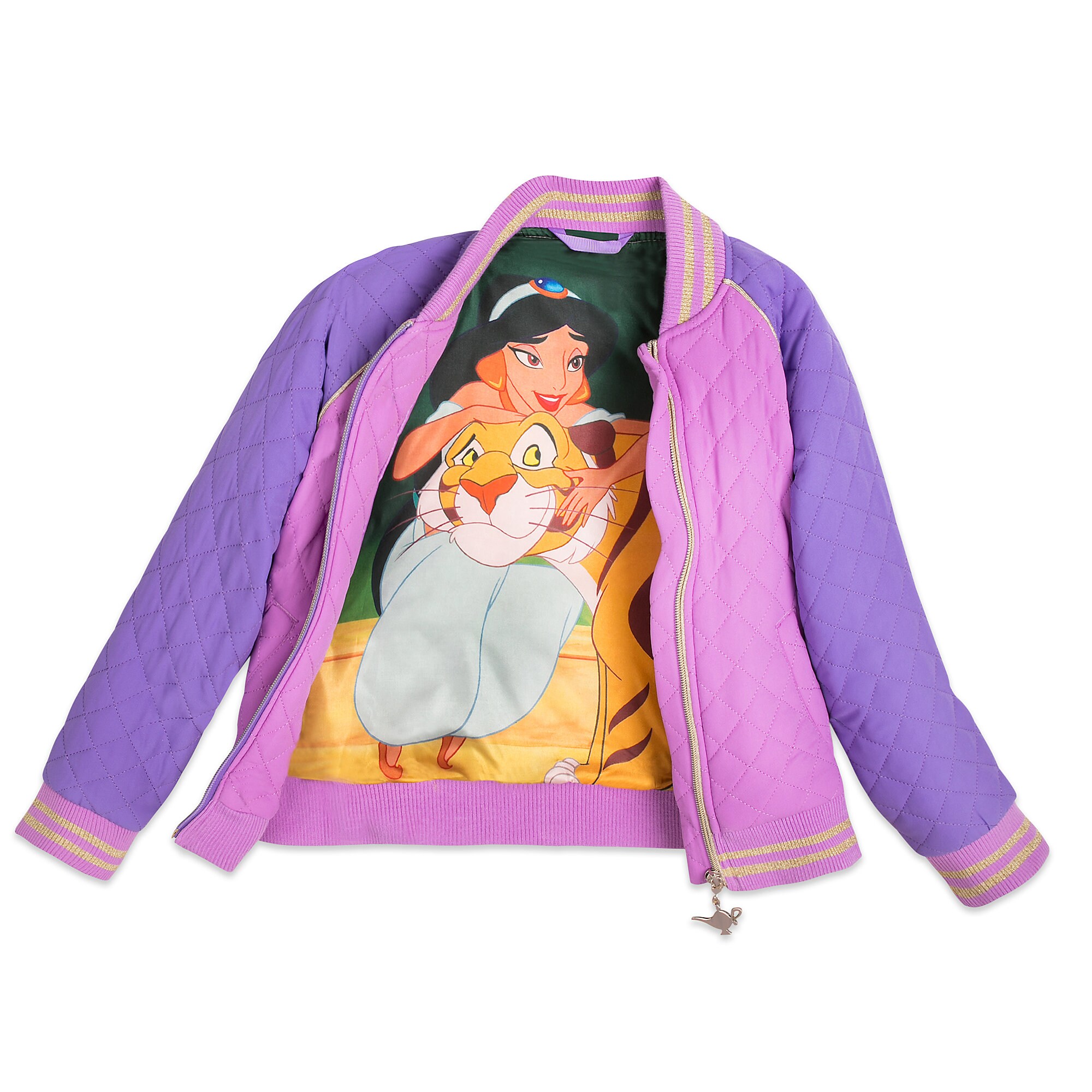 Jasmine Quilted Varsity Jacket for Girls