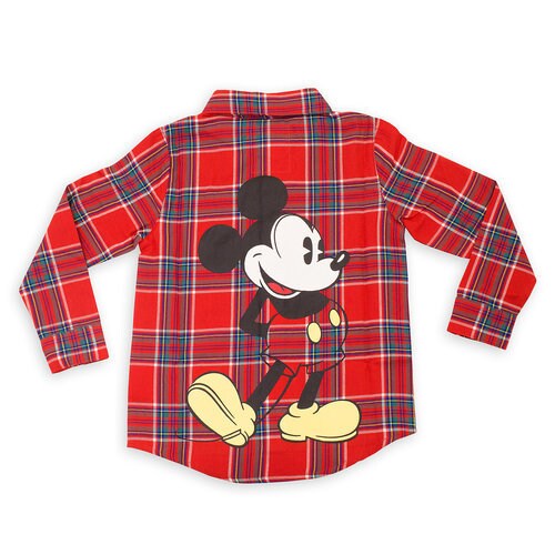 Mickey Mouse Flannel Shirt for Kids by Cakeworthy | shopDisney