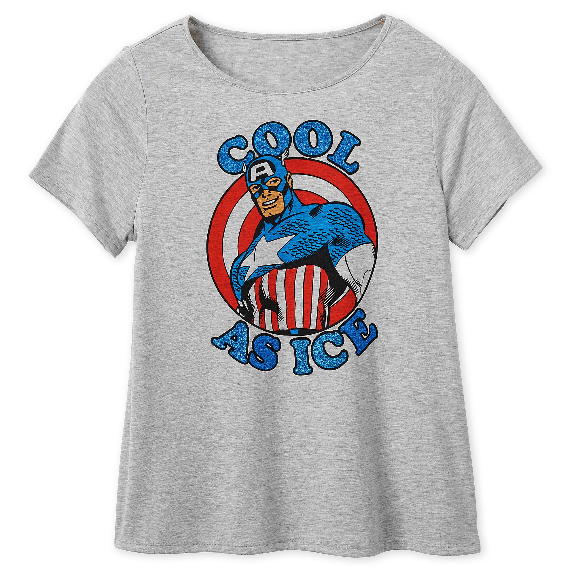 Captain America ''Cool as Ice'' T-Shirt for Women