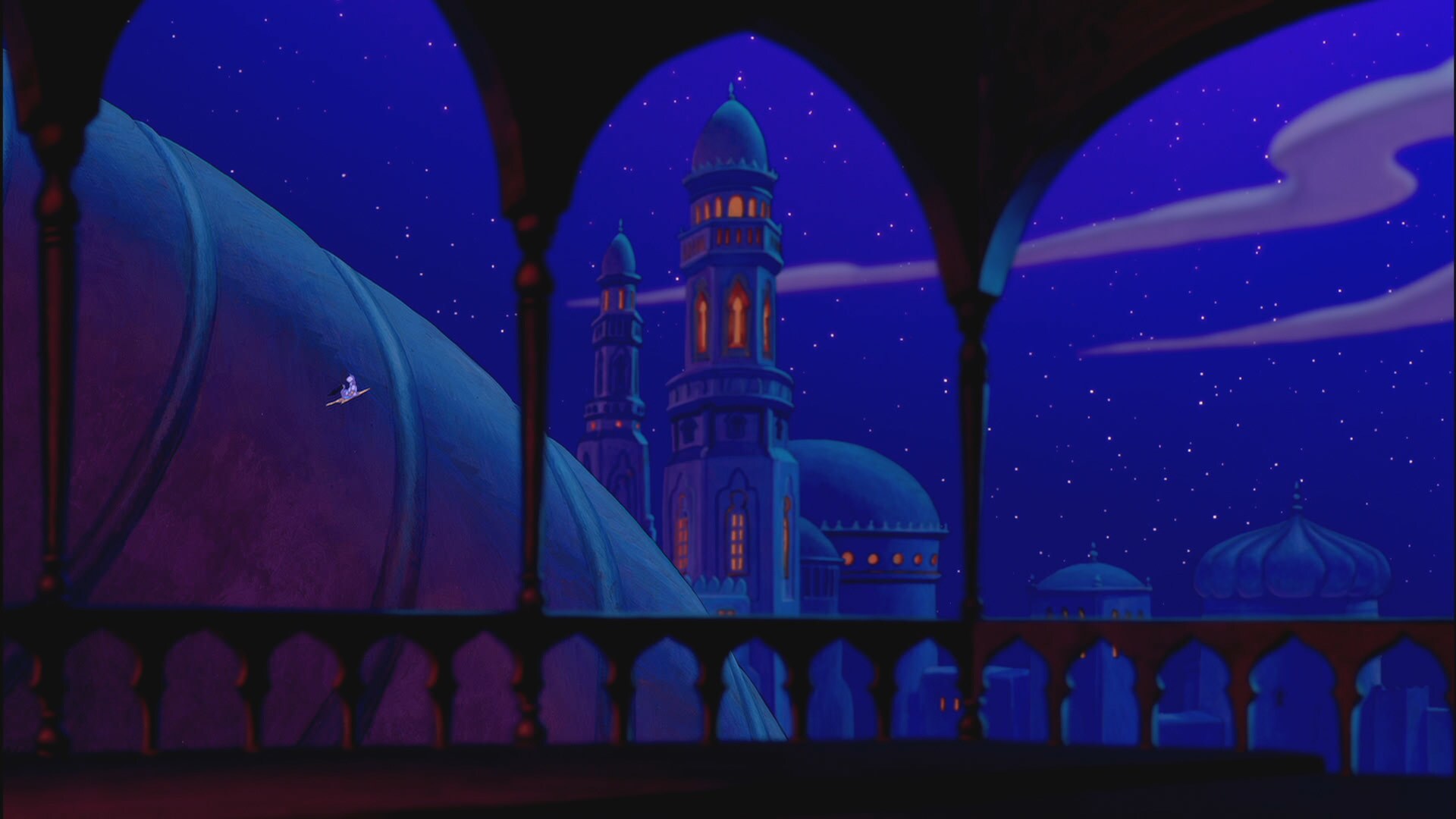 aladdin castle background