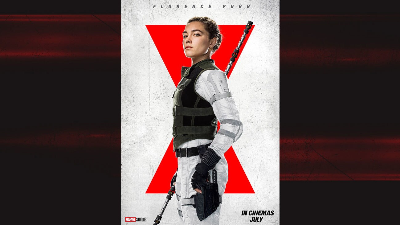 Florence Pugh as Yelena from the movie Black Widow