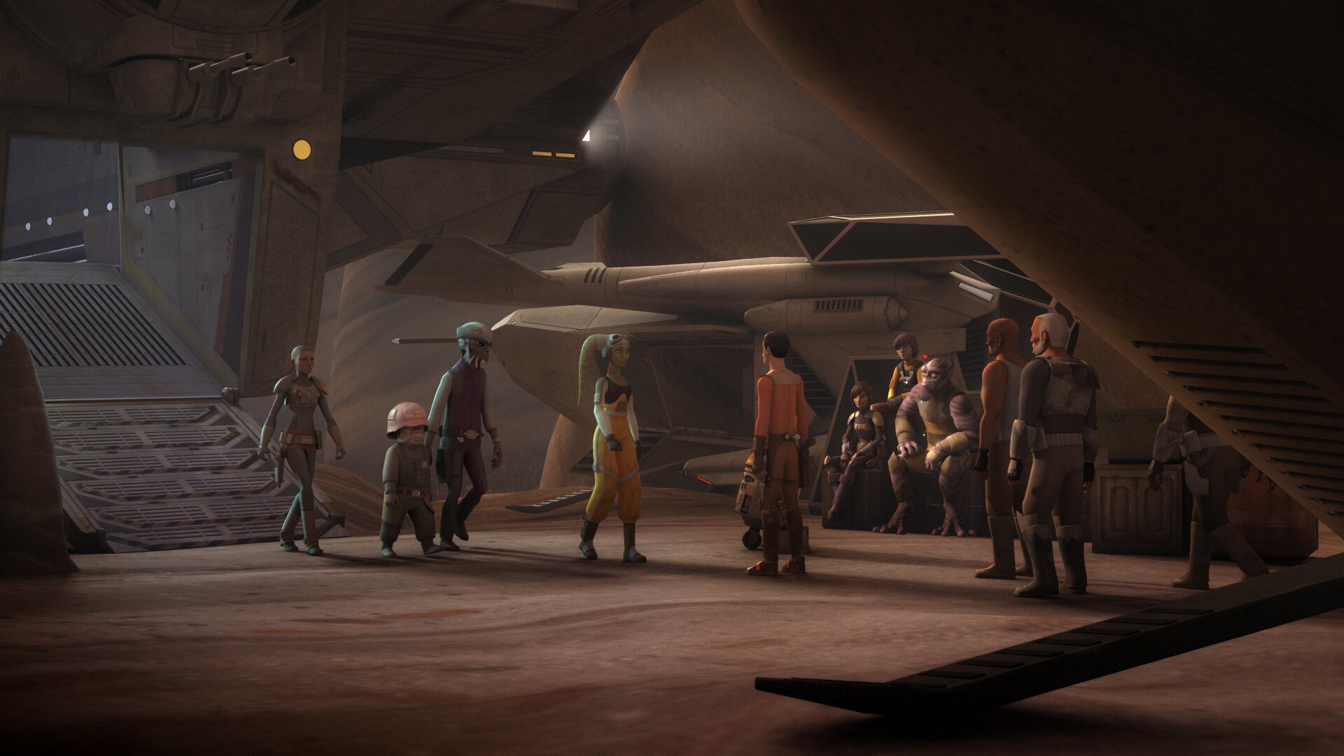 As the dust settles, the rebels are victorious. But it's not over. "Not until we chase the Empire...