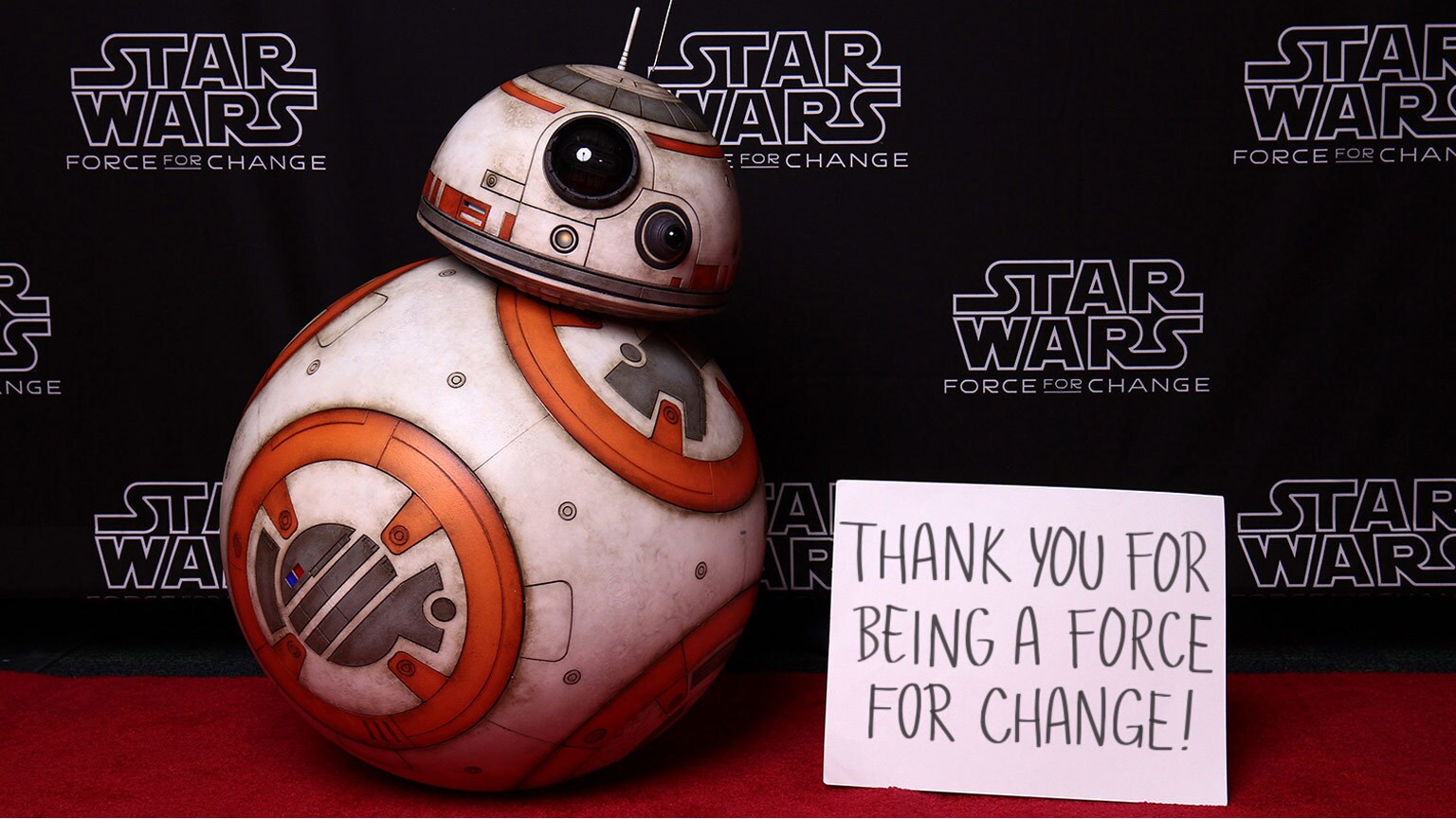 Thank You for Donating to Force for Change's Star Wars 40th Anniversary Campaign