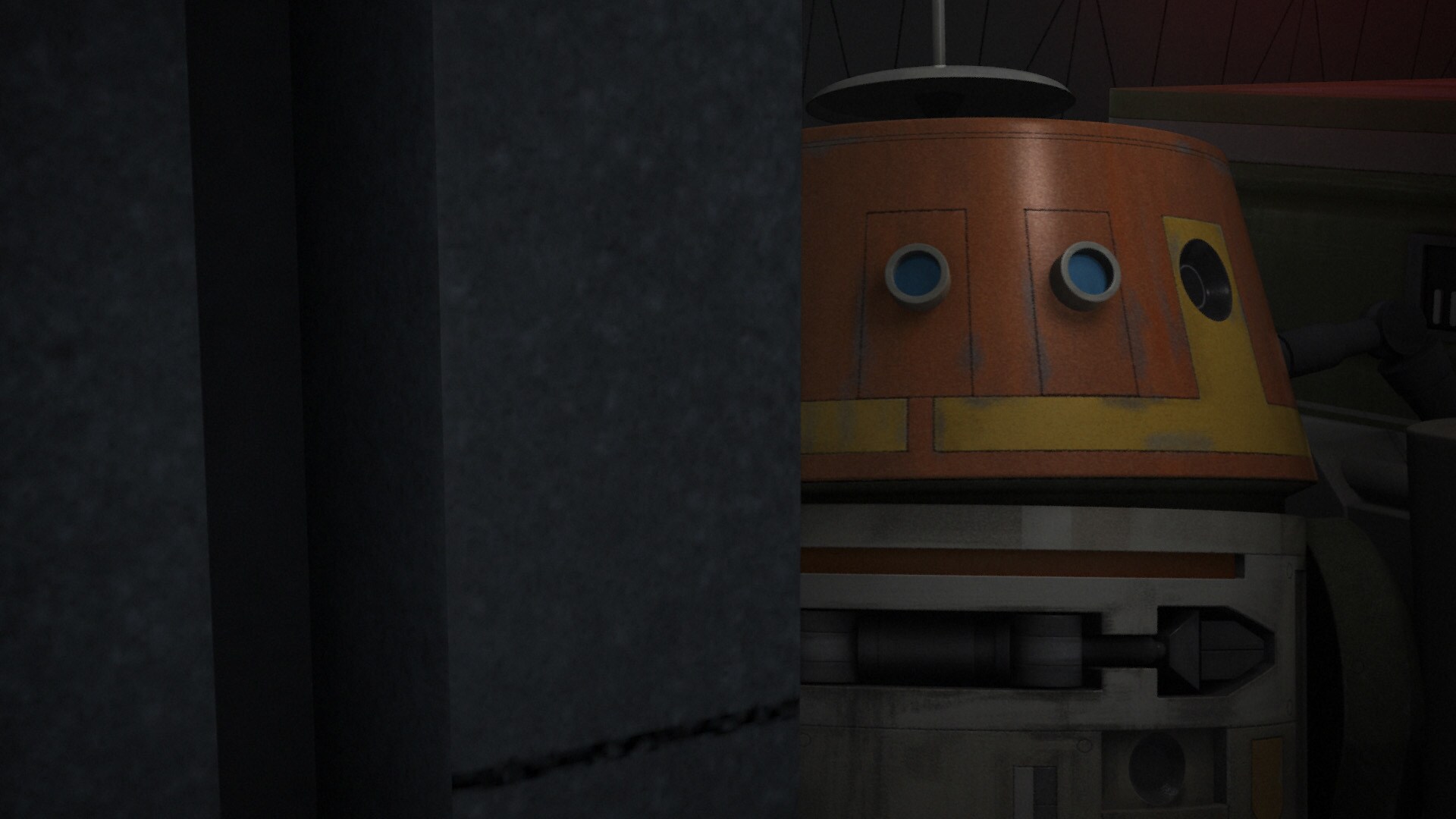 Chopper heads to an Imperial cargo ship looking to hide. He's safe for now, but the Imperials are...