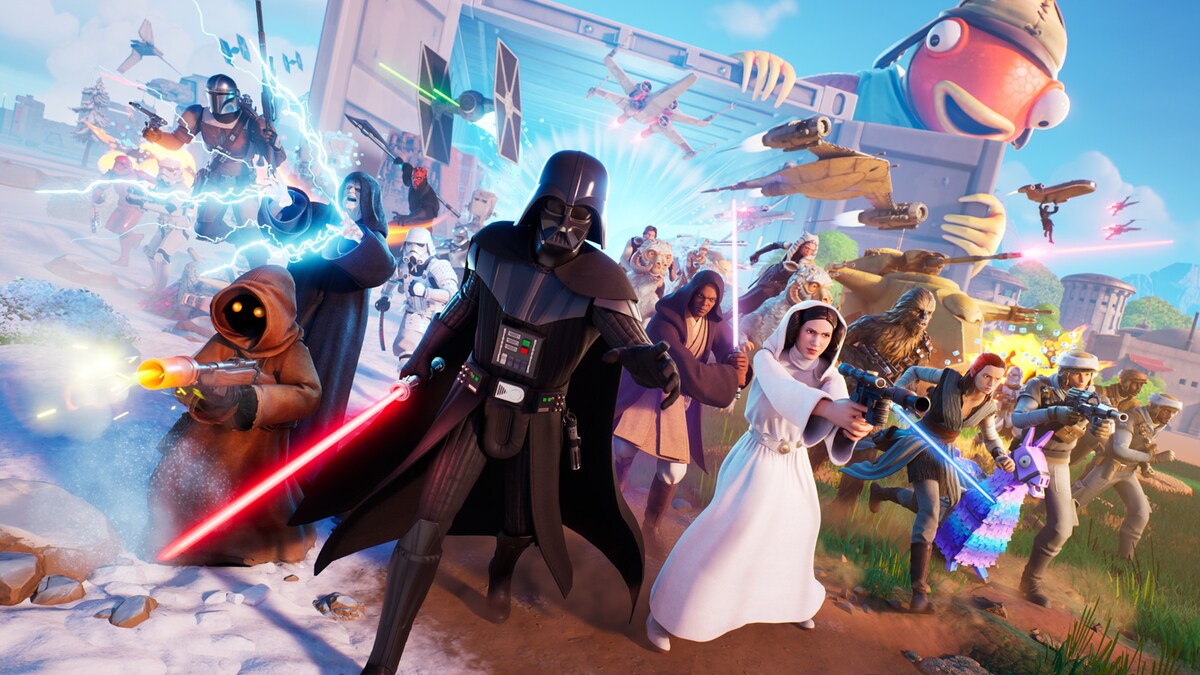 Star Wars invade Fortnite com novas ilhas, Darth Vader e experiência de The Mandalorian