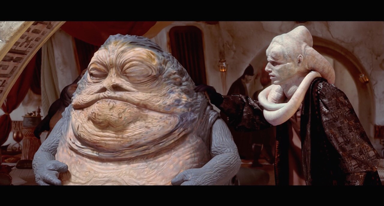 During the last years of the Republic, the Twi’lek Bib Fortuna served Jabba the Hutt as majordomo...