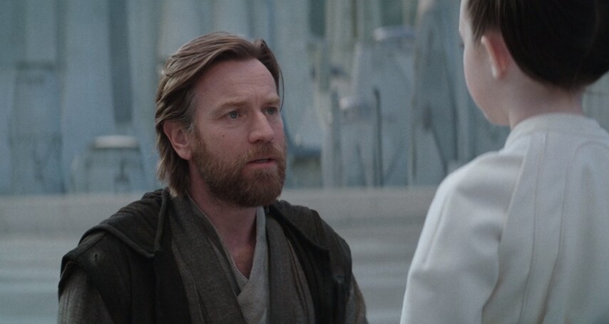 Obi-Wan e Leia