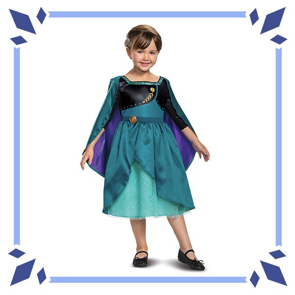 Disguise Frozen 2 Girls Classic Queen Anna Halloween Costume