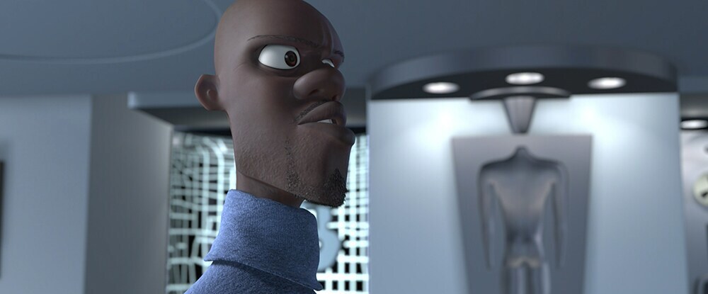 Frozone can't find his super suit in the Incredibles