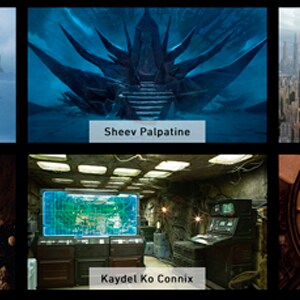Participe de reuniões em uma galáxia muito, muito distante com planos de fundo de Star Wars