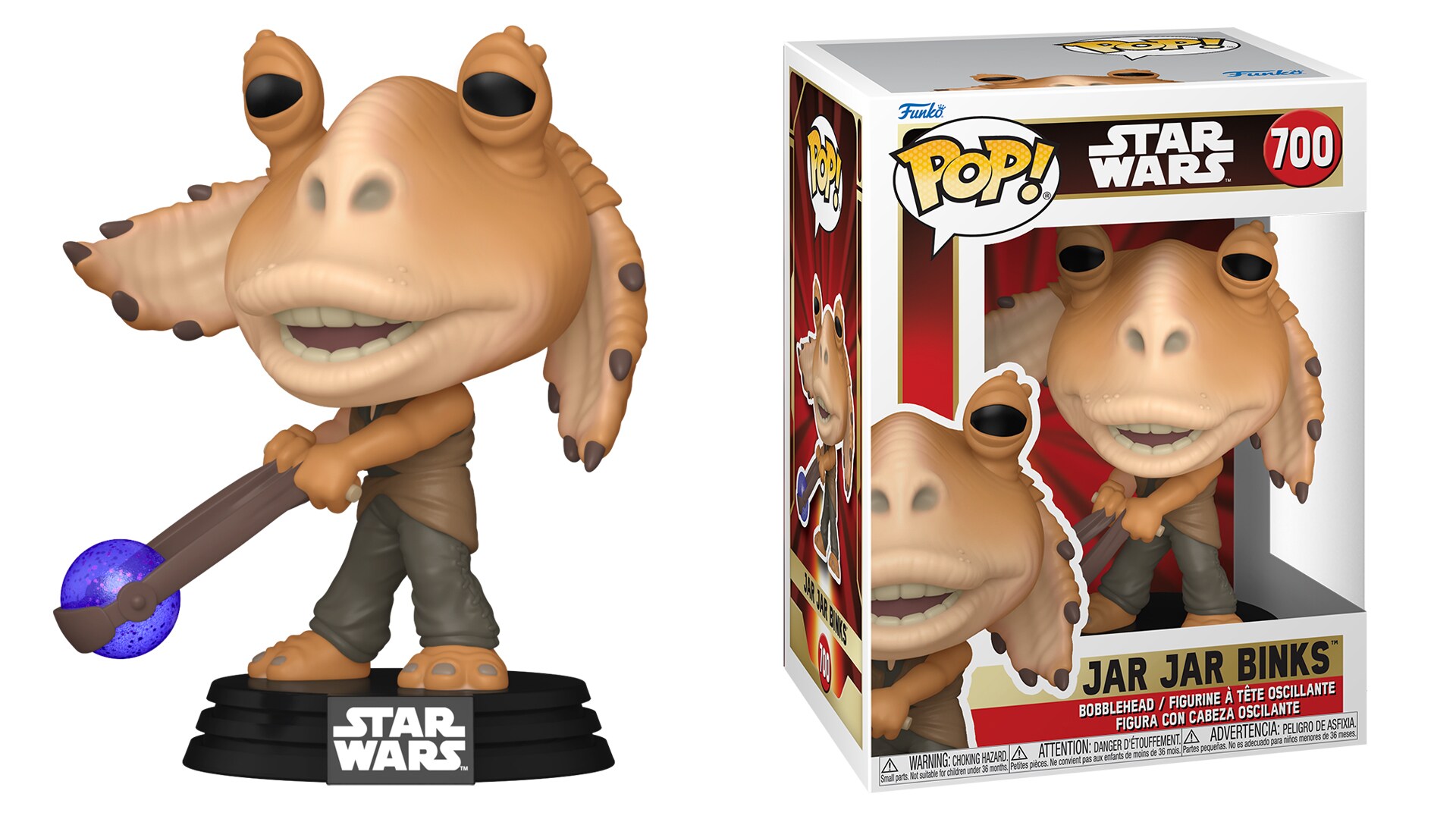 Funko Pop! Jar Jar Binks with Booma Balls (Original)