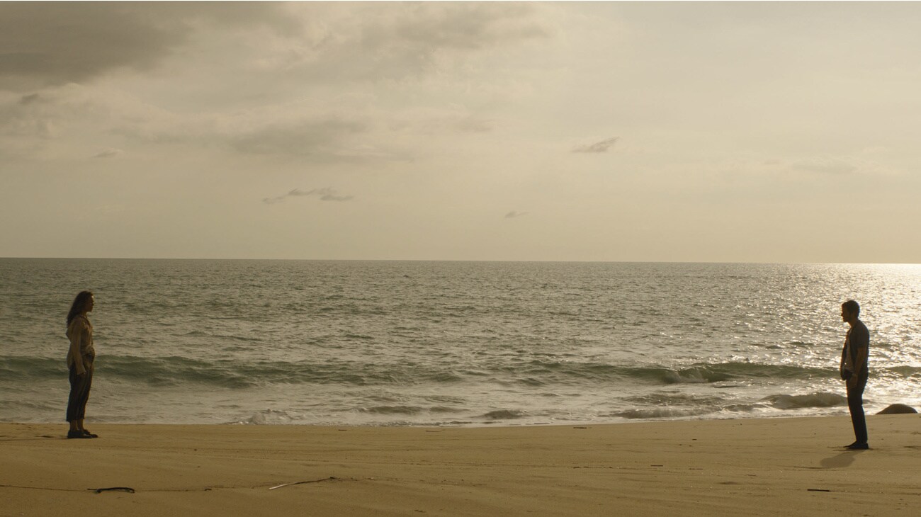 (L-R) Rachal McAdams as Linda Liddle and Dylan O'Brien as Bradley Preston in 20th Century Studios' SEND HELP. Photo courtesy of 20th Century Studios. © 2025 20th Century Studios. All Rights Reserved.