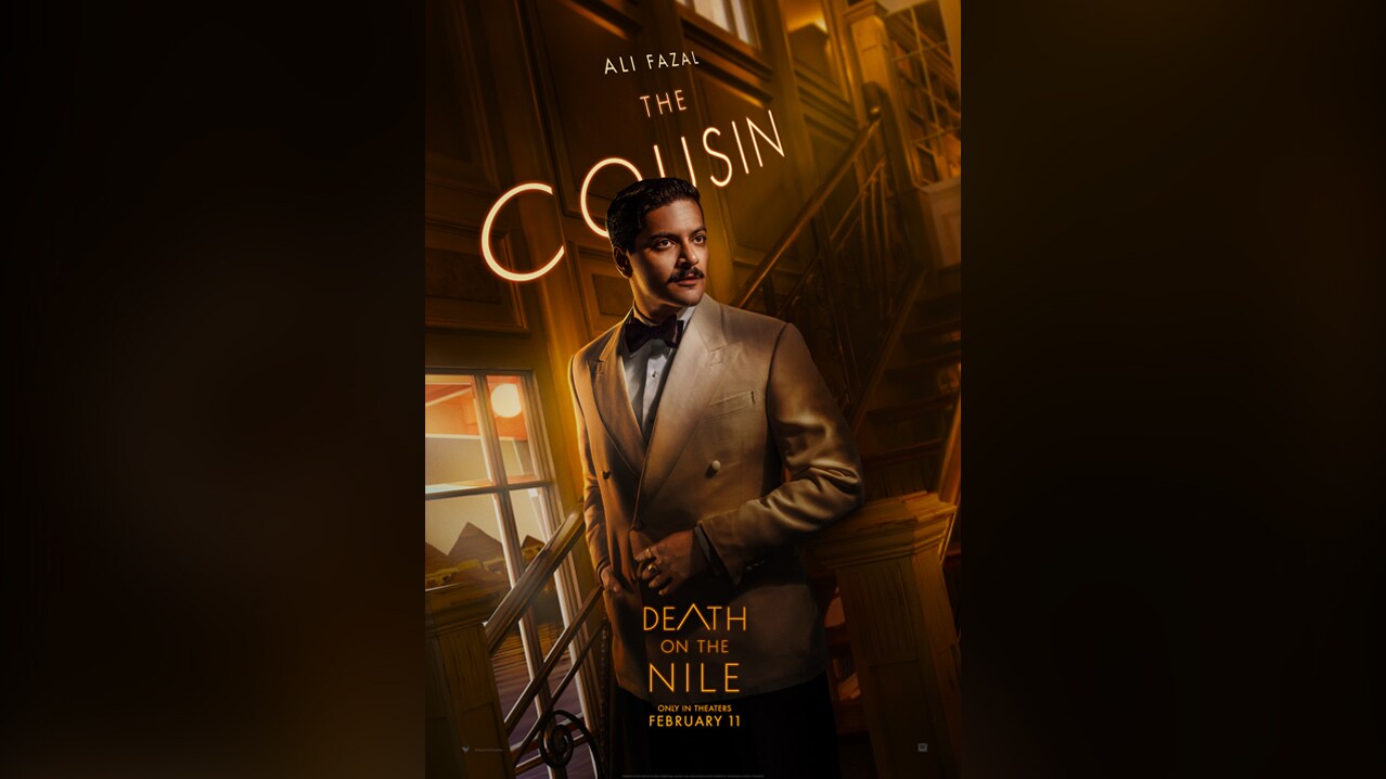 Ali Fazal | The Cousin | Death on the Nile | Only in theaters February 11