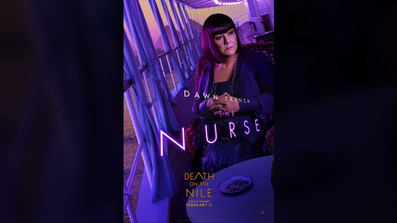 Dawn French | The Nurse | Death on the Nile | Only in theaters February 11