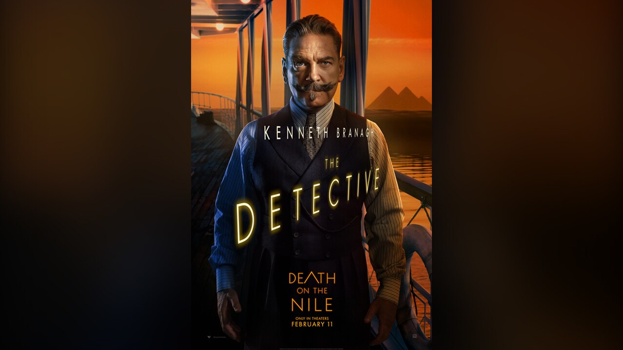 Kenneth Branagh | The Detective | Death on the Nile | Only in theaters February 11