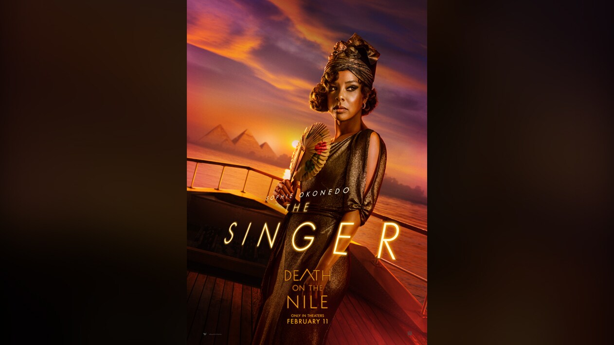 Sophie Okonedo | The Singer | Death on the Nile | Only in theaters February 11