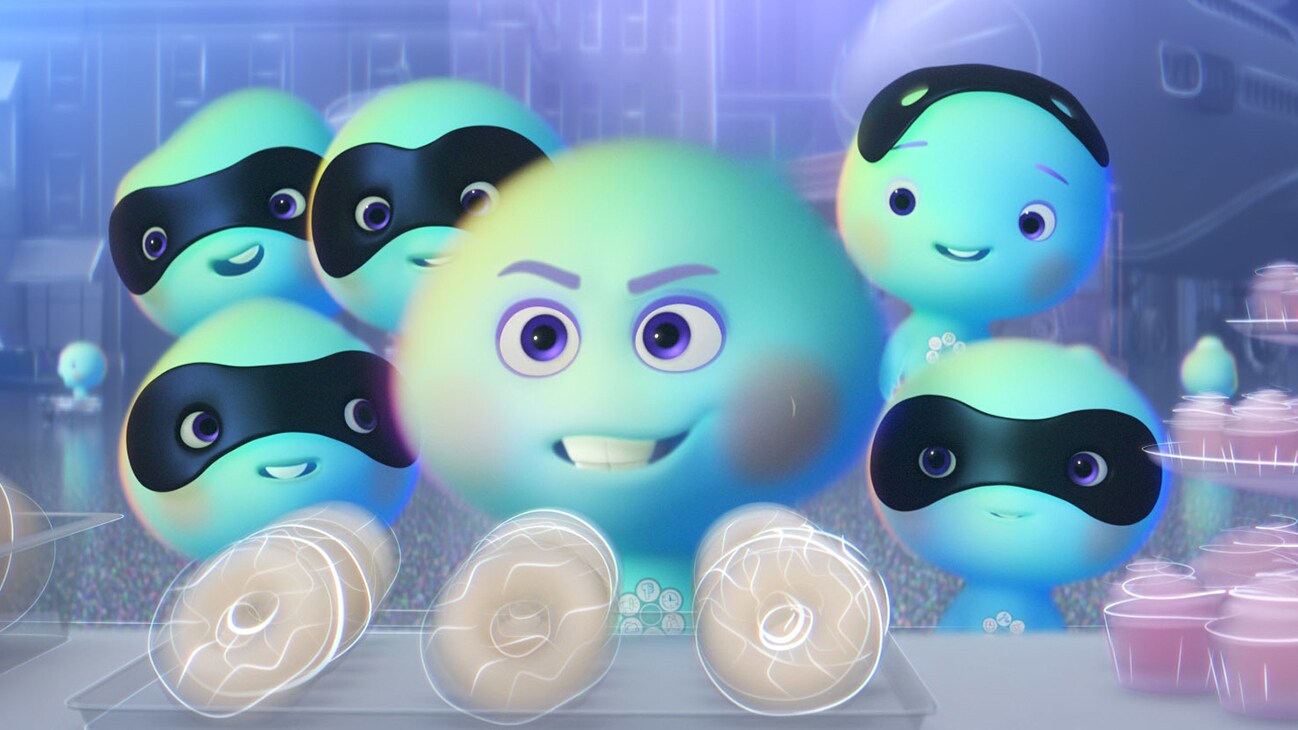 New soul 22 (voice of Tina Fey) and five new souls from the Disney+ Original short 22 vs Earth.