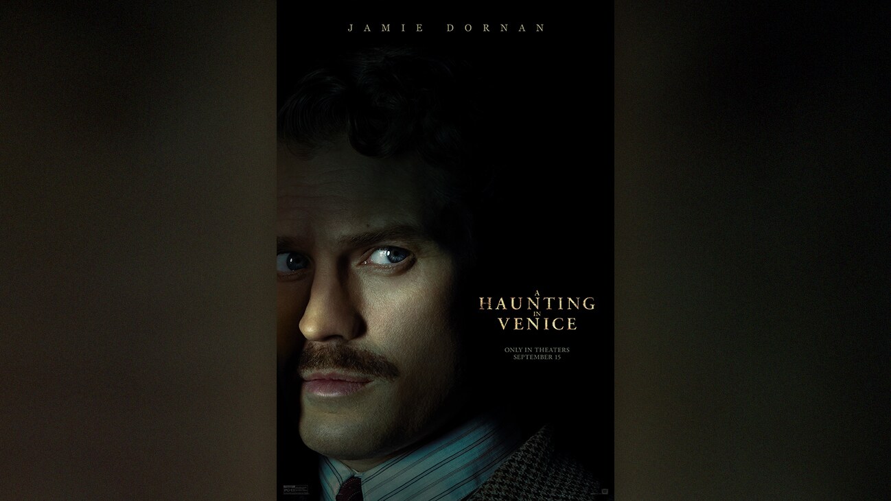 Jamie Dornan | A Haunting in Venice | Only in theaters September 15 | movie poster