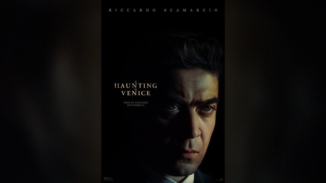Riccardo Scamarcio | A Haunting in Venice | Only in theaters September 15 | movie poster