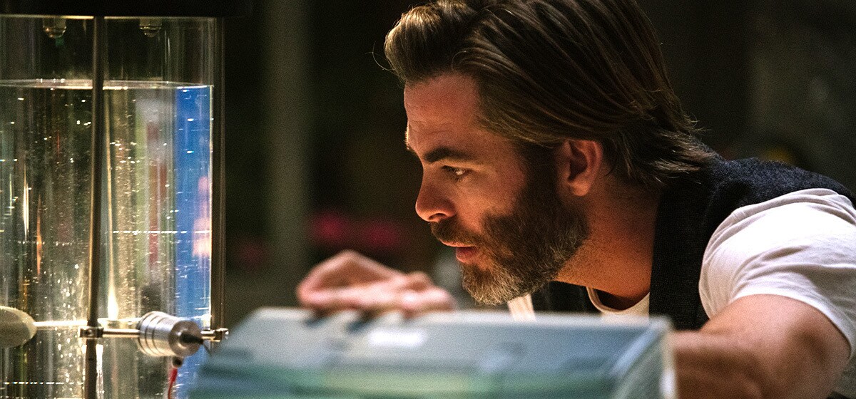 Dr. Alex Murry (played by Chris Pine) in the movie "A Wrinkle in Time" 