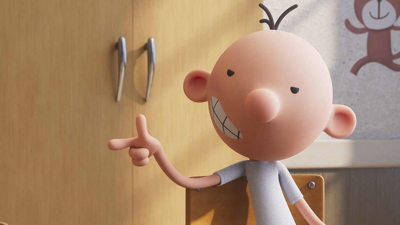 Greg (voiced by Brady Noon) in DIARY OF A WIMPY KID, exclusively on Disney+. © 2021 Disney Enterprises, Inc. All Rights Reserved.