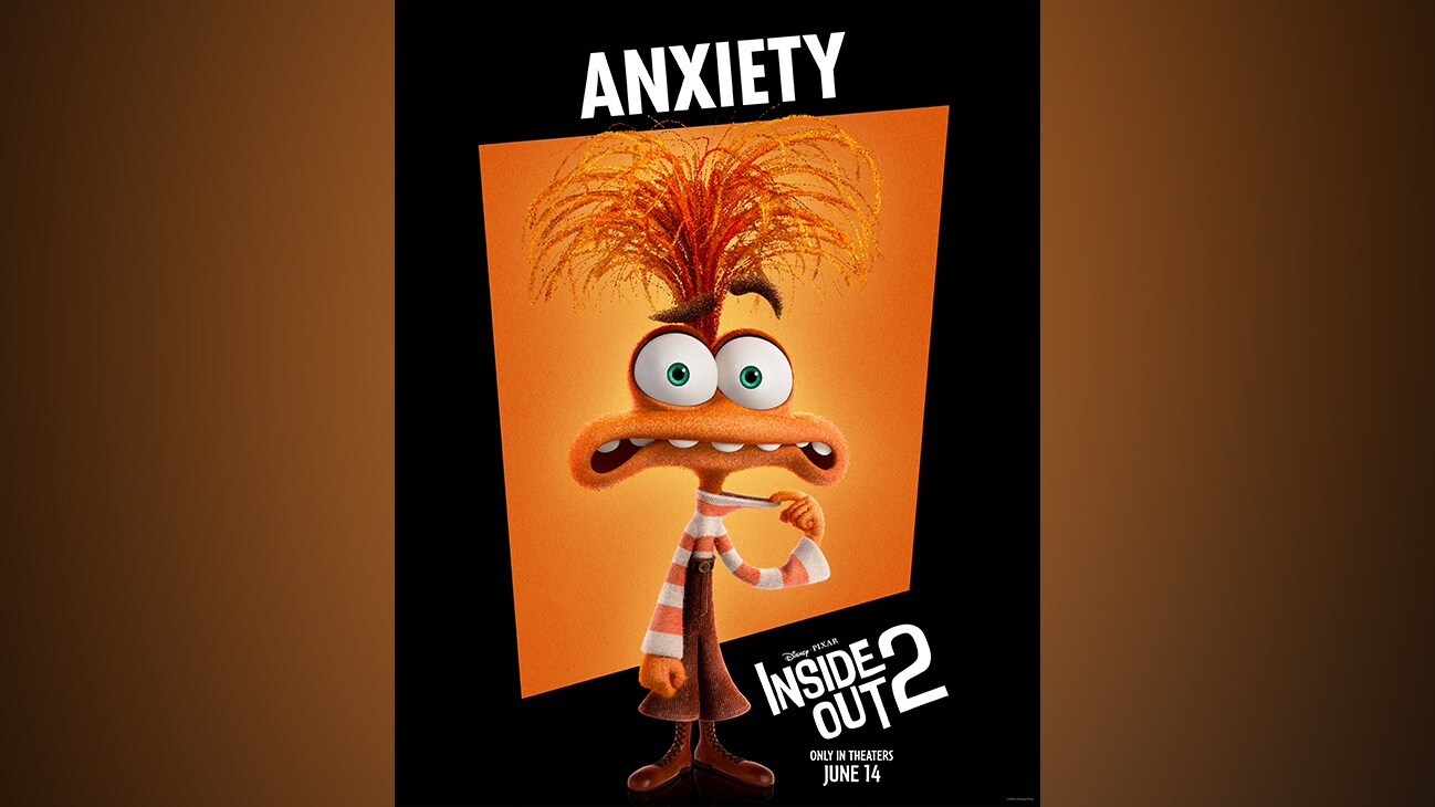 Anxiety | Disney•Pixar | Inside Out 2 | Only in theaters June 14 | movie poster