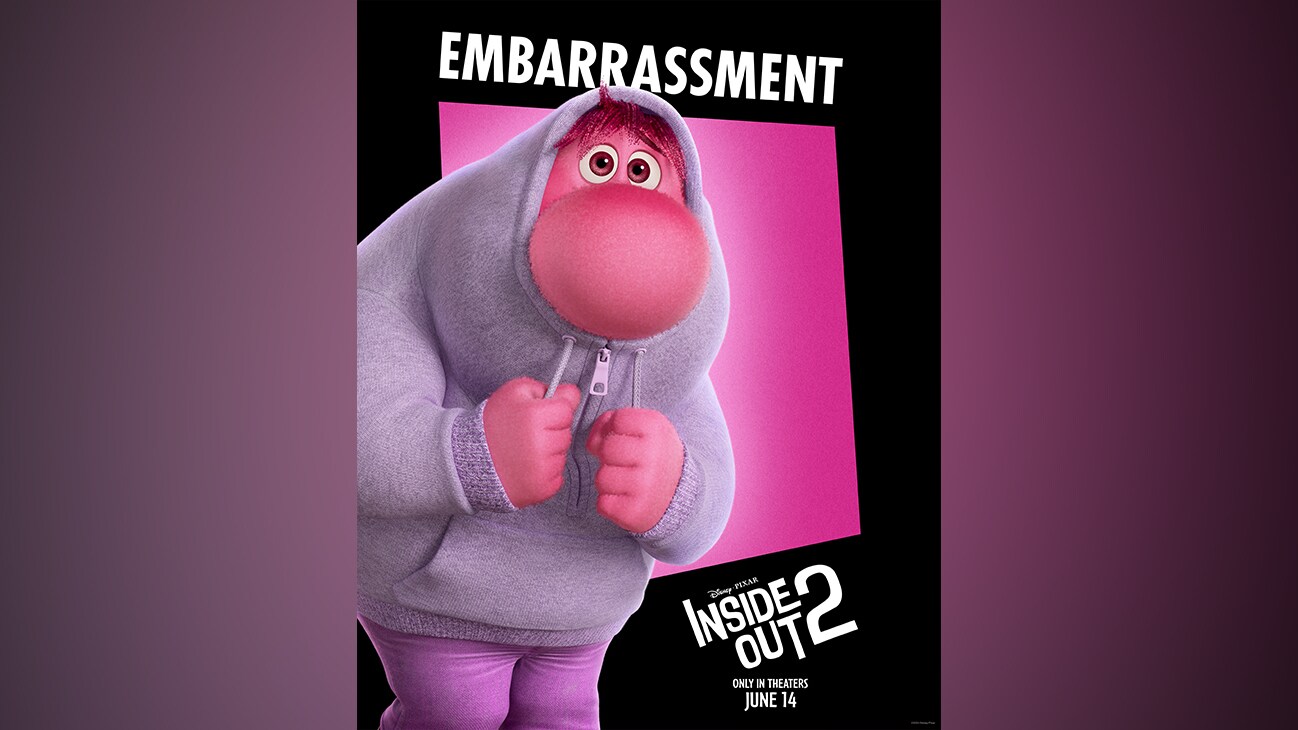Embarassment | Disney•Pixar | Inside Out 2 | Only in theaters June 14 | movie poster