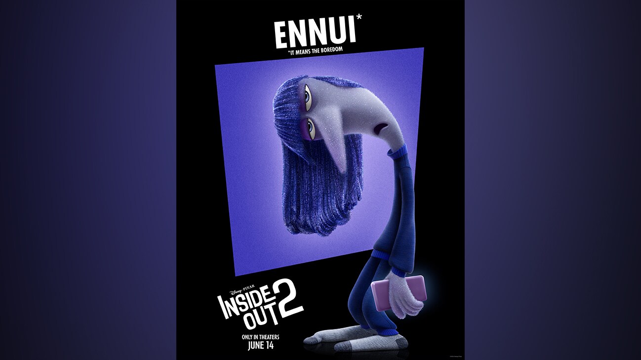 Ennui | Disney•Pixar | Inside Out 2 | Only in theaters June 14 | movie poster