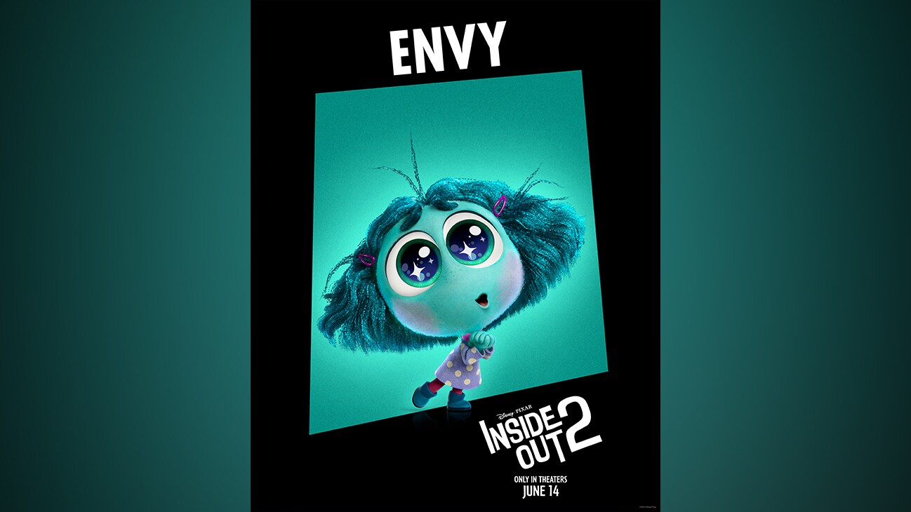Envy | Disney•Pixar | Inside Out 2 | Only in theaters June 14 | movie poster