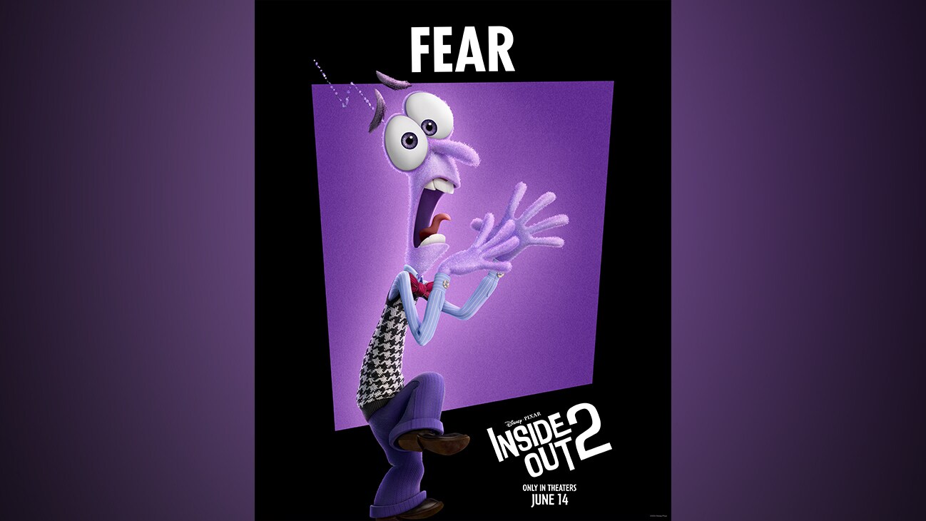 Fear | Disney•Pixar | Inside Out 2 | Only in theaters June 14 | movie poster
