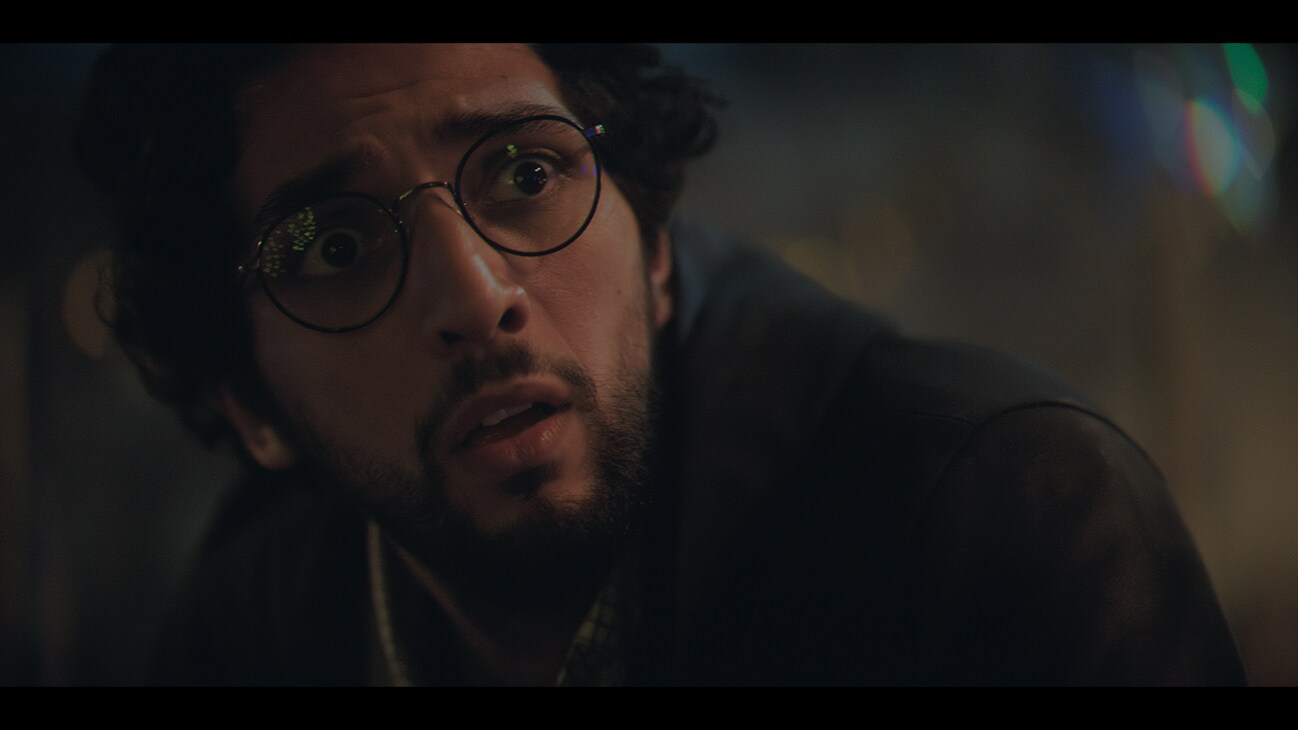 Image of actor Omar Mebrouk from the Disney+ Original series "Parallels".