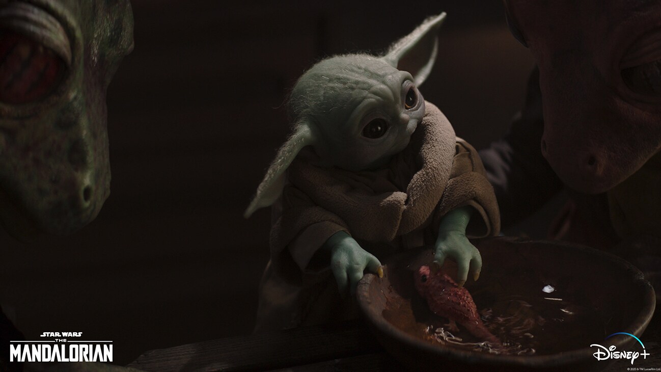 The Child in Lucasfilm's THE MANDALORIAN, season two, exclusively on Disney+. © 2020 Lucasfilm Ltd. & ™. All Rights Reserved.