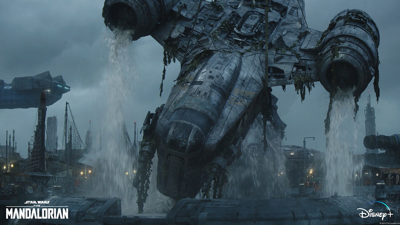 Scene from Lucasfilm's THE MANDALORIAN, season two, exclusively on Disney+. © 2020 Lucasfilm Ltd. & ™. All Rights Reserved.