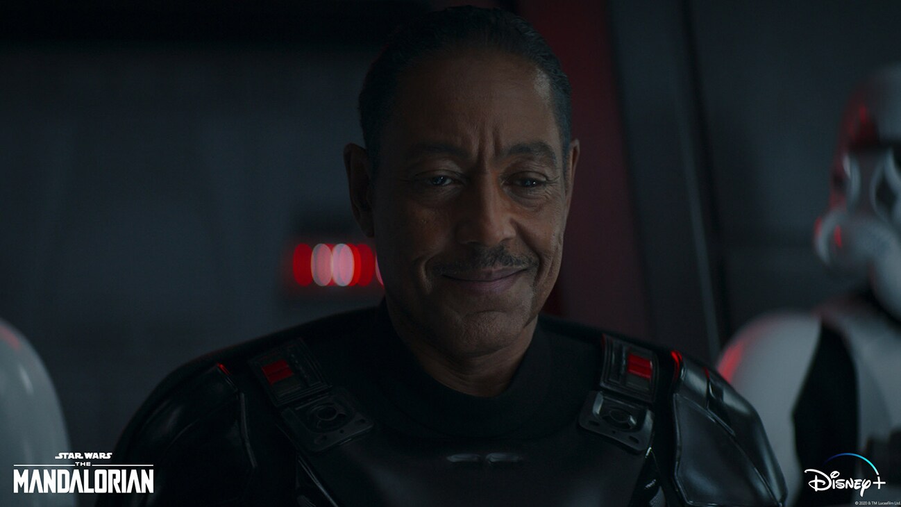 Moff Gideon (Giancarlo Esposito) in Lucasfilm's THE MANDALORIAN, season two, exclusively on Disney+. © 2020 Lucasfilm Ltd. & ™. All Rights Reserved.