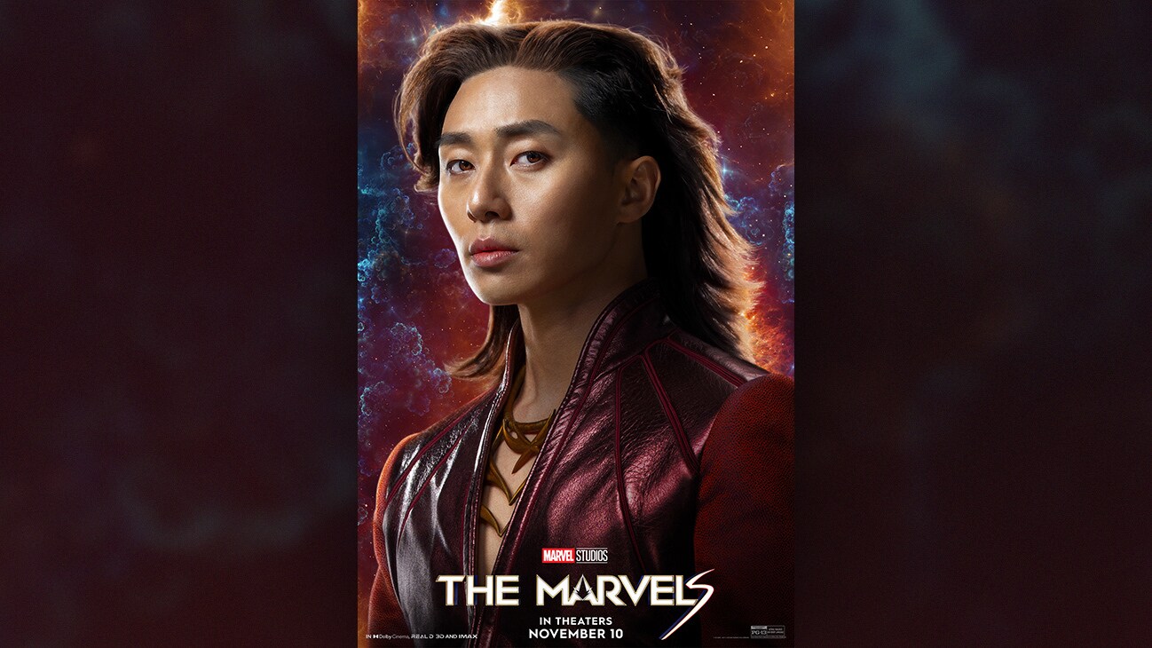 Prince Yan | Marvel Studios | The Marvels | In theaters November 10 | Rated PG-13 | movie poster