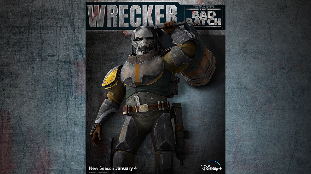 Wrecker | Star Wars: The Bad Batch Season 2 | New Season January 4 | Disney+