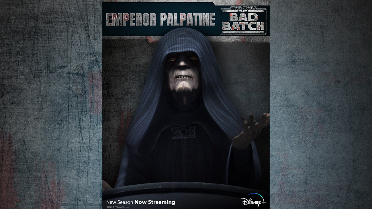 Emperor Palpatine | Star Wars: The Bad Batch Season 2 | New season now streaming | Disney+