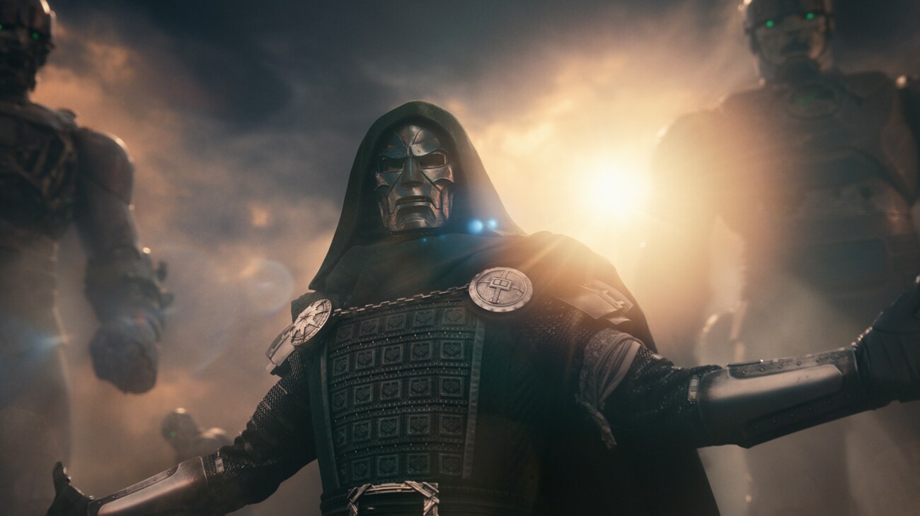 Robert Downey Jr. as Victor von Doom / Doctor Doom in Avengers: Doomsday. Photo courtesy of Marvel. © 2026 Marvel. All Rights Reserved.