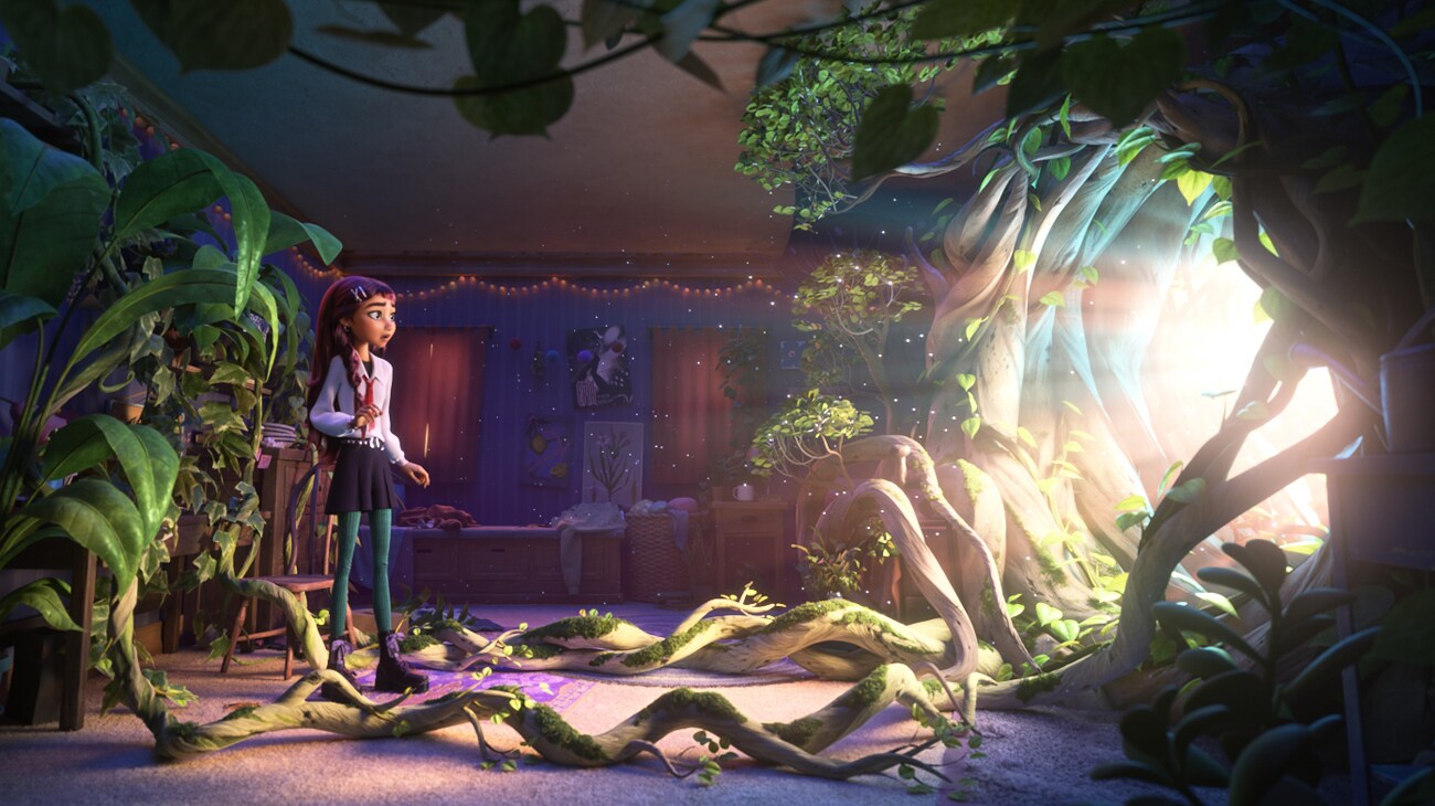 Billie Doe (voiced by Hailee Steinfeld) in Walt Disney Animation Studios' "Hexed". © 2026 Disney Enterprises, Inc. All Rights Reserved.