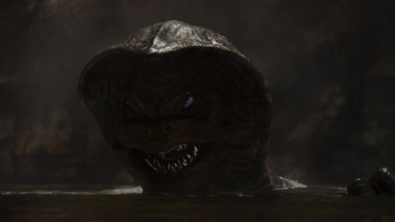 An Amani in Lucasfilm's THE MANDALORIAN AND GROGU. Photo courtesy of Lucasfilm. © 2025 Lucasfilm Ltd™. All Rights Reserved.