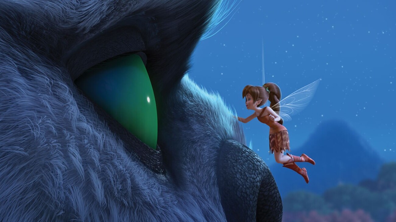 Fawn approaches the NeverBeast.