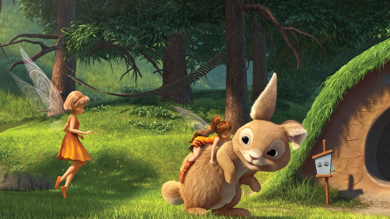 Fawn and her rabbit friend are ready for an adventure.