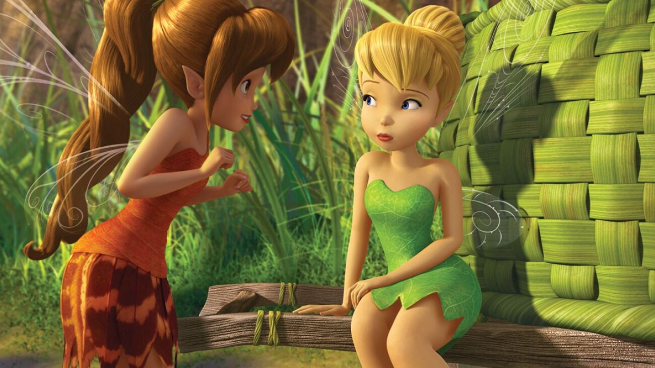 Fawn and Tinker Bell prepare for their next adventure.