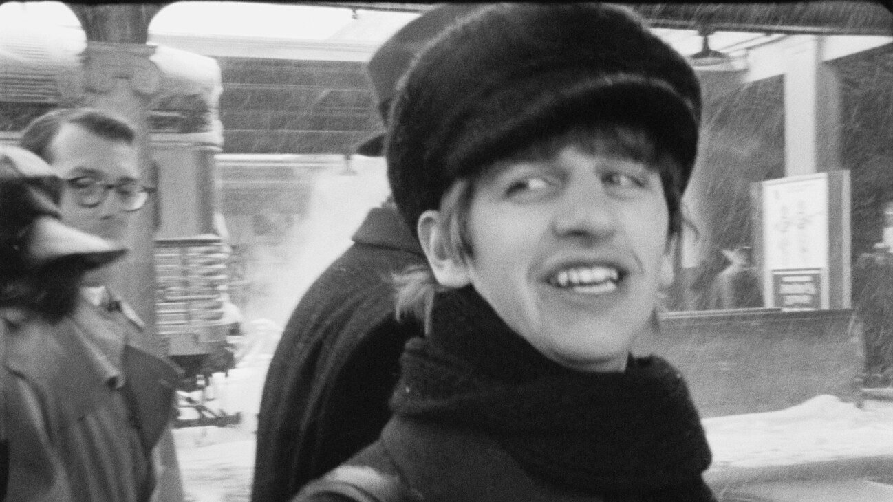 Ringo Starr in Disney's BEATLES '64. © 2024 Apple Corps, Ltd. All Rights Reserved.