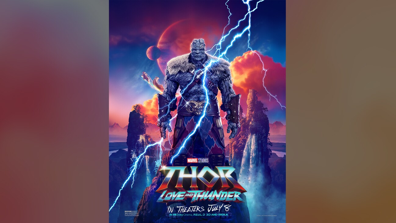 Korg | Marvel Studios | Thor: Love and Thunder | In theaters July 8 | In Dolby Cinema, REAL D 3D and IMAX