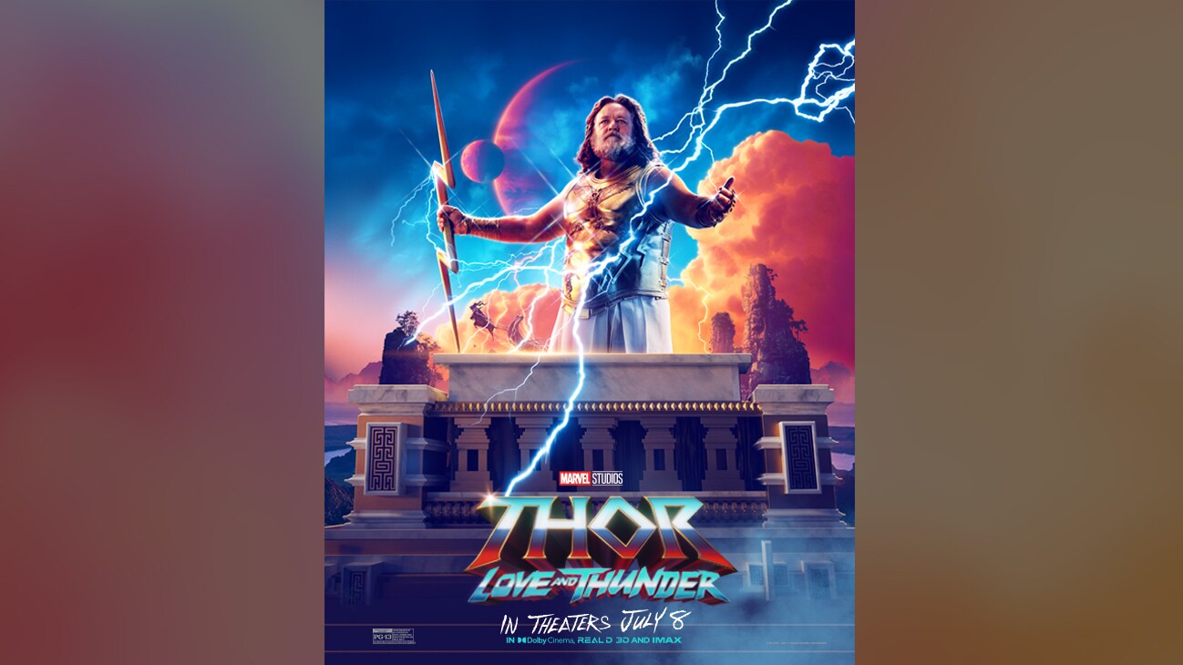 Zeus | Marvel Studios | Thor: Love and Thunder | In theaters July 8 | In Dolby Cinema, REAL D 3D and IMAX