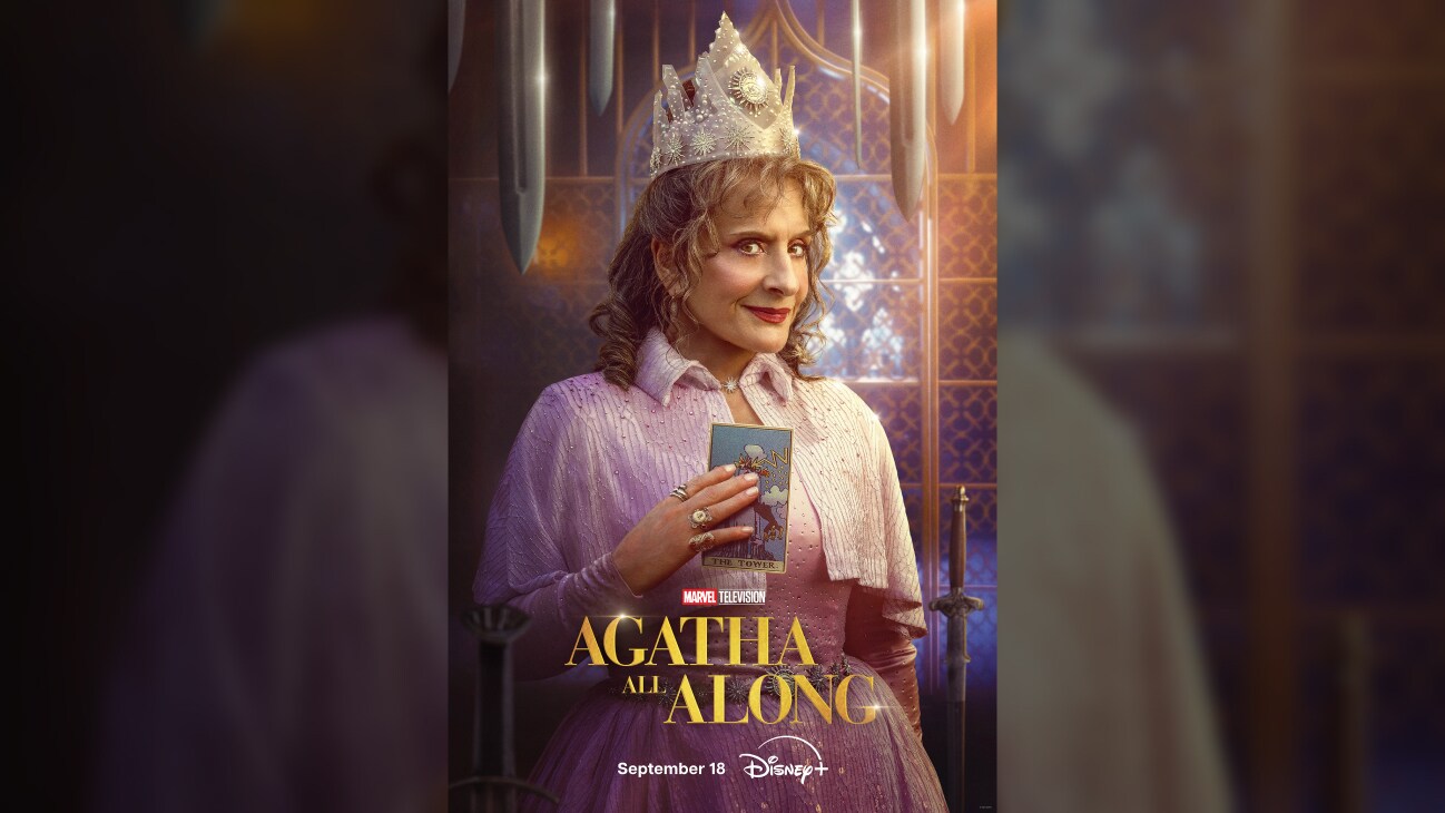 Patti LuPone is Lilia Calderu in Agatha All Along.